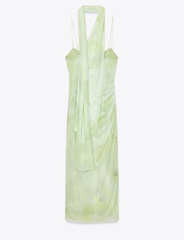Rochie lunga Zara, verde