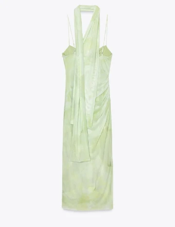 Rochie lunga Zara, verde