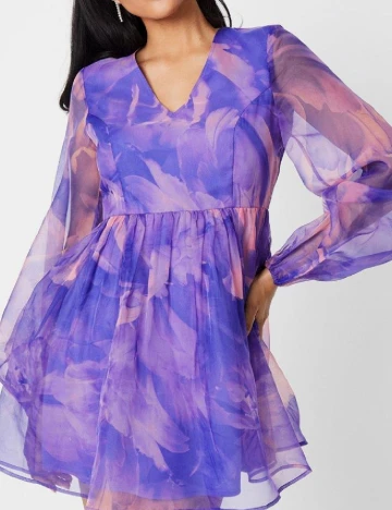 Rochie scurta Coast, mov