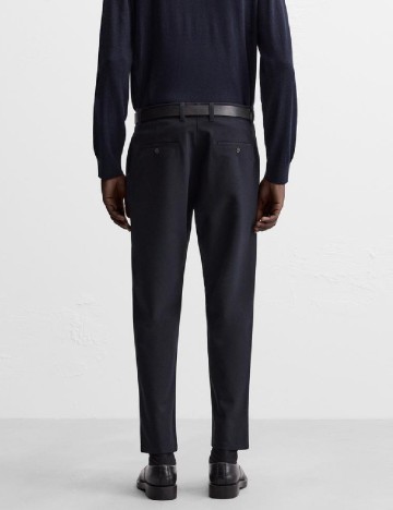 Pantaloni Zara, bleumarin