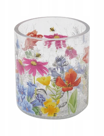 Suport lumanare Home Accents, floral Floral print