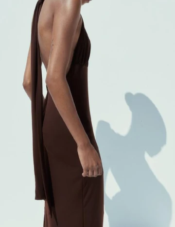 Rochie lunga Zara, maro