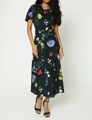 
						Rochie lunga Coast, negru