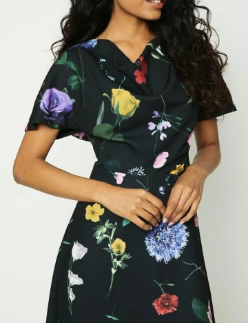 Rochie lunga Coast, negru