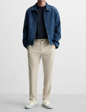 Pantaloni Zara, bej