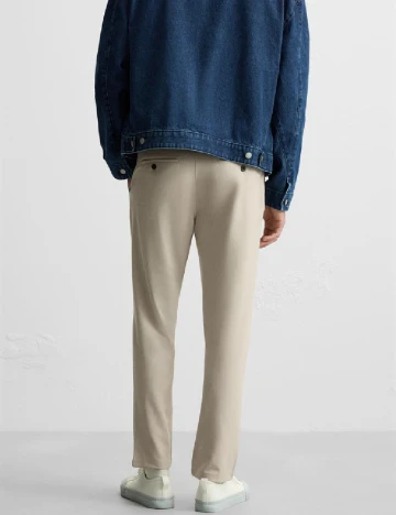 Pantaloni Zara, bej