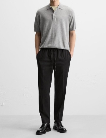 
						Pantaloni Zara, negru