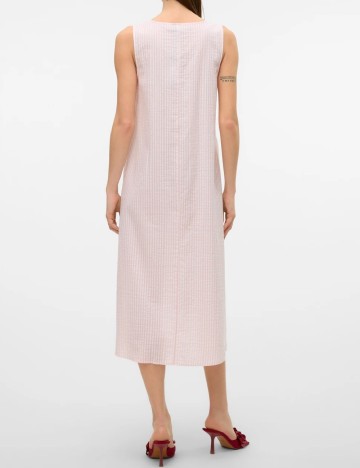 Rochie medie Vero Moda, roz