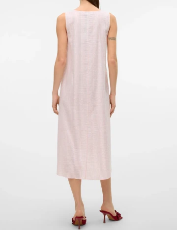 Rochie medie Vero Moda, roz