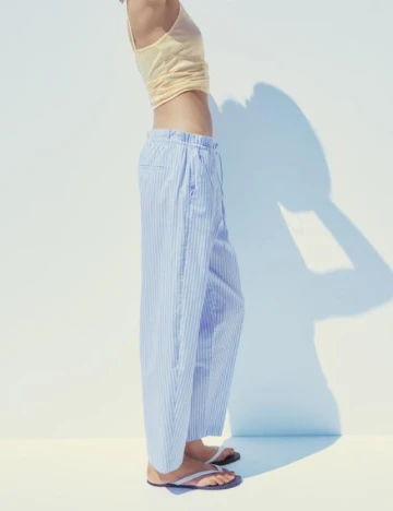 Pantaloni Zara, albastru