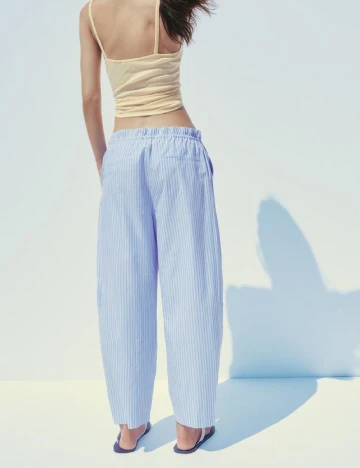 Pantaloni Zara, albastru