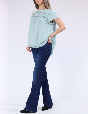 Bluza Vero Moda, turcoaz