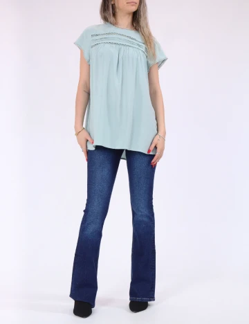 Bluza Vero Moda, turcoaz