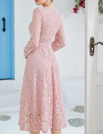 Rochie medie SHEIN, roz