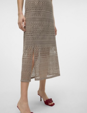 Fusta Vero Moda, gri
