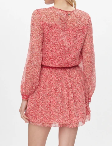 Rochie scurta Pepe Jeans, rosu