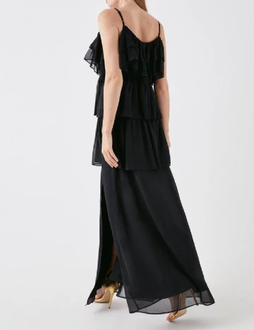 Rochie lunga Coast, negru