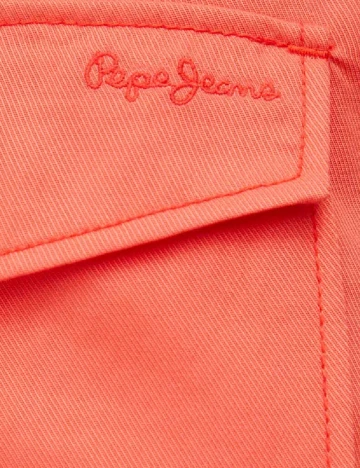 Rochie scurta Pepe Jeans, corai