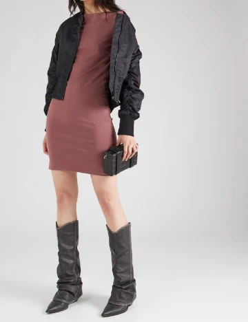 Rochie scurta Vero Moda, roz pudra