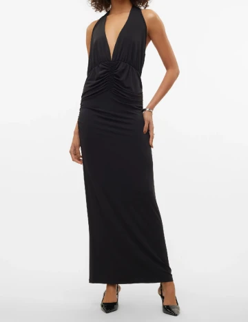 Rochie lunga Vero Moda, negru