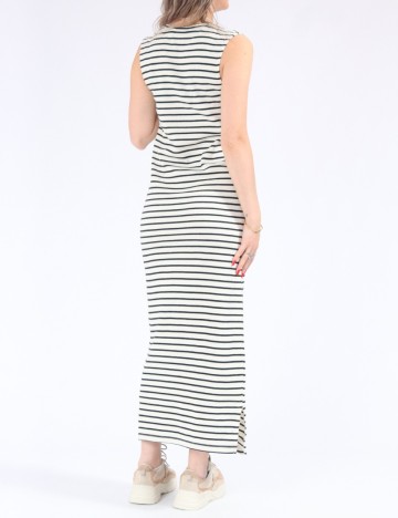 Rochie lunga Jacqueline de Yong, ecru