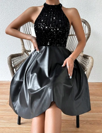 Rochie scurta SHEIN, negru