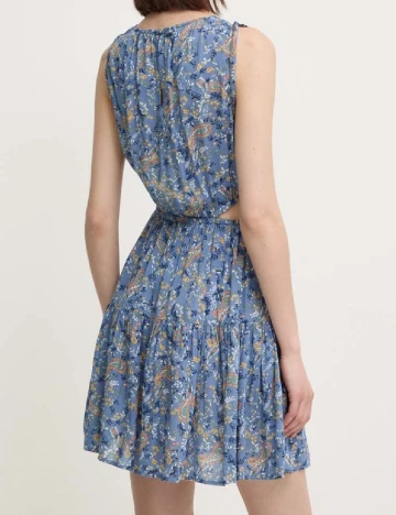 Rochie scurta Pepe Jeans, albastru Albastru
