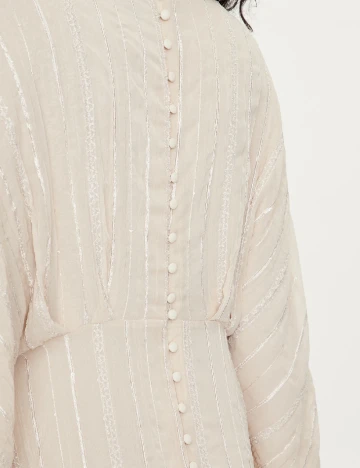 Rochie lunga Vero Moda, crem