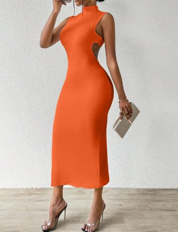 
						Rochie medie SHEIN, portocaliu