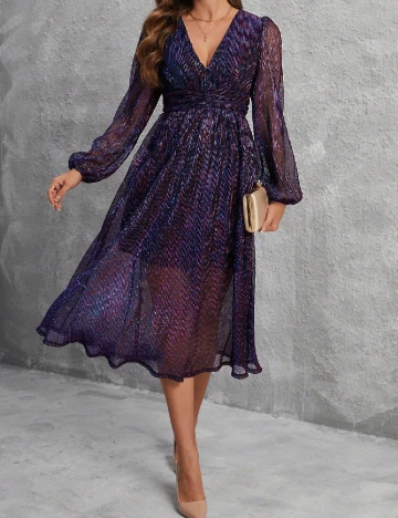 Rochie medie SHEIN, mov