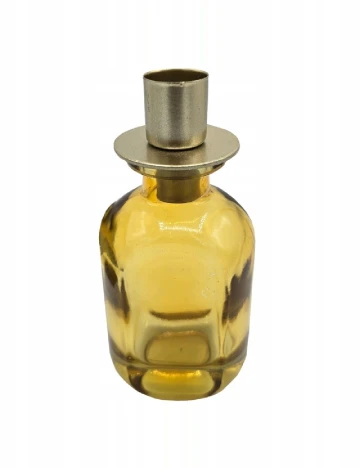 Suport lumanare Home Accents, galben Galben