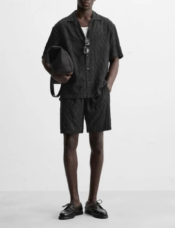 Camasa Zara, negru Negru