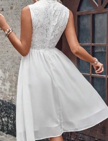 Rochie scurta SHEIN, alb
