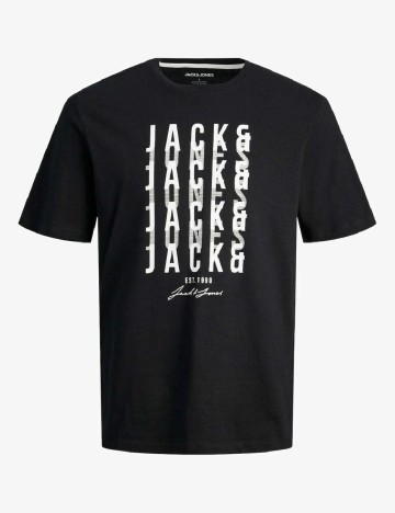 
						Tricou Jack&Jones, negru