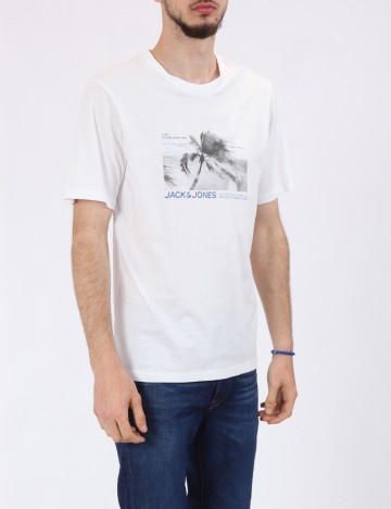 
						Tricou Jack&Jones, alb