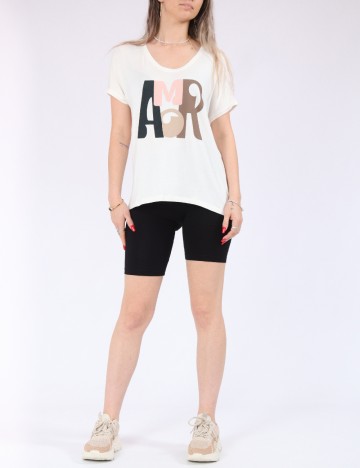
						Tricou Only, ecru