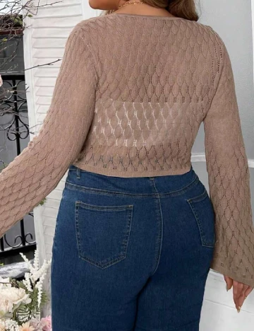Top SHEIN CURVE, maro
