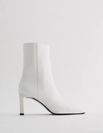 Botine Zara, alb, 42