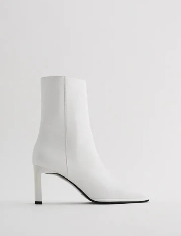Botine Zara, alb, 42