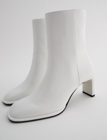 Botine Zara, alb, 42