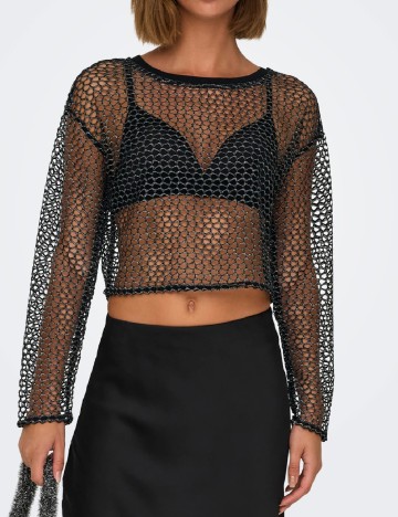 
						Bluza Only, negru