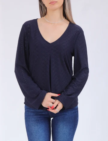 Bluza Only, bleumarin