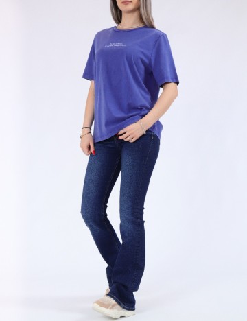 Tricou Only, albastru