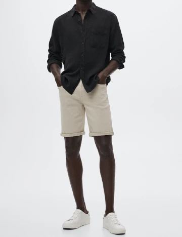 Pantaloni scurti Mango, bej