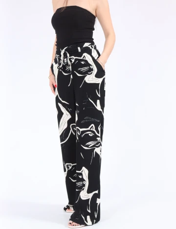 Pantaloni Only, negru