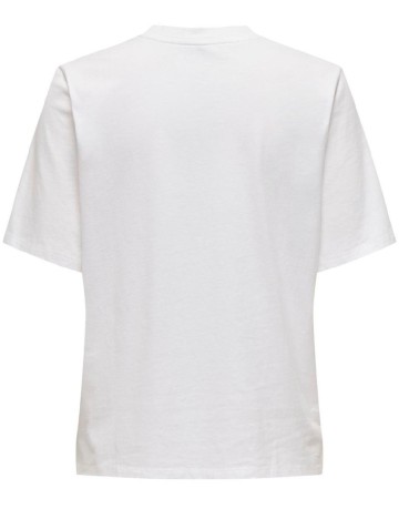 Tricou Only, alb