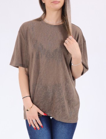 
						Tricou Only, maro