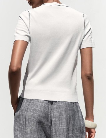 Tricou Zara, alb