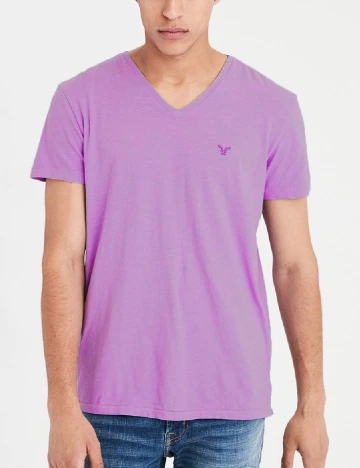 Tricou American Eagle, mov Mov