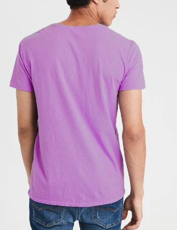 Tricou American Eagle, mov Mov